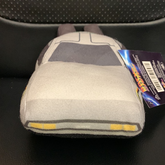 Back to the Future DeLorean Time Machine Plush 8” - Picture 4 of 4